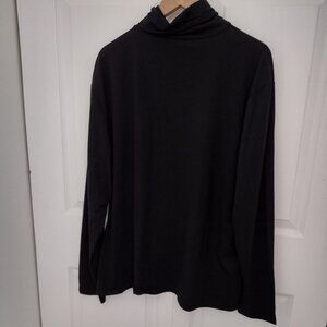 COOFANDY Men’s Black Turtleneck Pullover XXXL Soft Quality Sweater NWT
